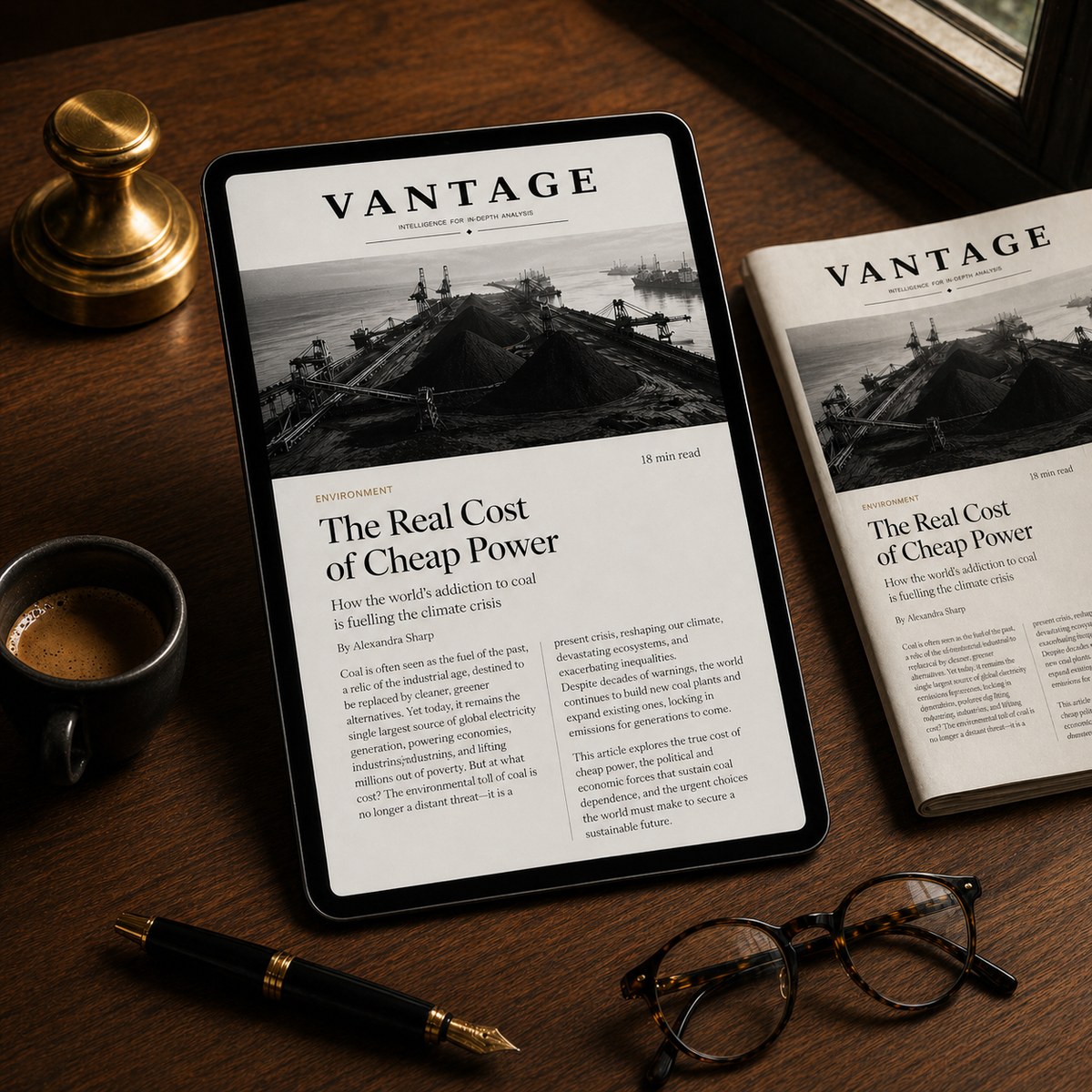 Vantage Magazine - AI-Powered Intelligence Magazine